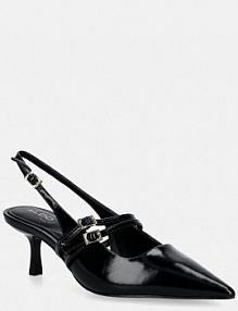 Sandały na obcasie ALDO  czarne 14055239.HALS