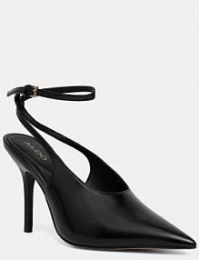 Sandały na obcasie ALDO  czarne 14055281.LISA