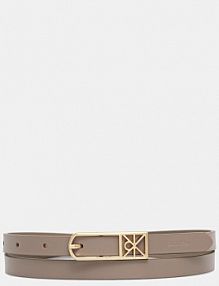 Pasek Calvin Klein  beżowy damski LV04F7057G