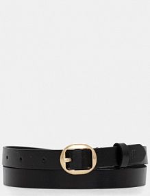 Pasek Calvin Klein  czarny damski LV04F7058G