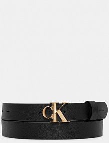 Pasek Calvin Klein  czarny damski LV04F7060G