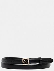 Pasek Calvin Klein  czarny damski LV04F7061G