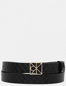 Pasek Calvin Klein  czarny damski LV04F7063G