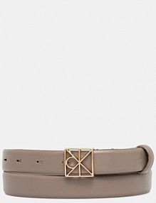 Pasek Calvin Klein  beżowy damski LV04F7072G