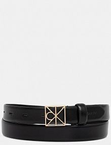 Pasek Calvin Klein  czarny damski LV04F7072G