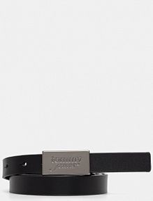 Pasek Tommy Jeans  czarny damski AW0AW18103