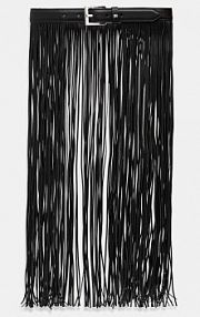 Pasek Karl Lagerfeld  czarny damski B1W33048