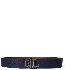 Pasek Lauren Ralph Lauren  granatowy damski 412P04416