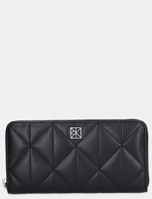 Portfel Calvin Klein  czarny damski LV04F1122G