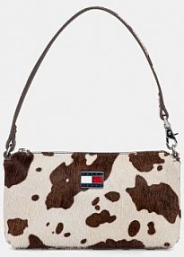 Portfel Tommy Jeans  beżowy damski AW0AW18091