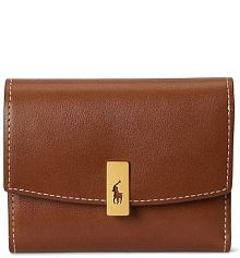 Portfel Polo Ralph Lauren  brązowy damski 427P04992