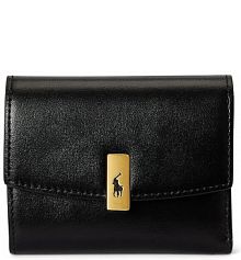 Portfel Polo Ralph Lauren  czarny damski 427P04992