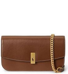 Torebka Polo Ralph Lauren  brązowa 427P04993