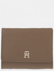 Portfel Tommy Hilfiger  beżowy damski AW0AW18129