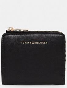 Portfel Tommy Hilfiger  czarny damski AW0AW18124