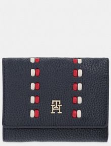 Portfel Tommy Hilfiger  granatowy damski AW0AW18246