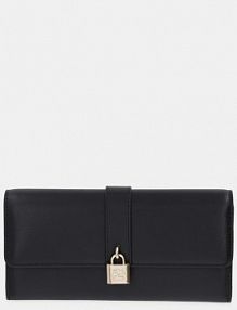 Portfel Karl Lagerfeld  czarny damski B1W32026