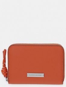 Portfel Karl Lagerfeld  pomarańczowy damski B1W32005