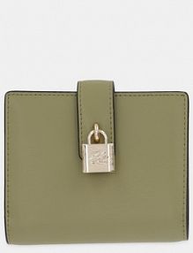 Portfel Karl Lagerfeld  zielony damski B1W32047