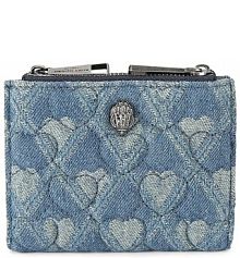 Portfel Kurt Geiger London  niebieski damski 4198785669