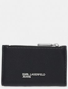 Portfel Karl Lagerfeld Jeans  czarny damski A3W32083