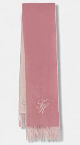 Szalik Tommy Hilfiger  różowy damski AW0AW18222