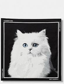 Chusta Karl Lagerfeld  czarna B1W33034