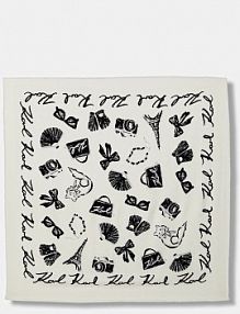 Chusta Karl Lagerfeld  beżowa B1W33086