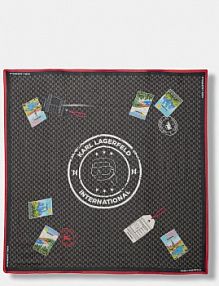 Chusta Karl Lagerfeld  czarna B1W33032