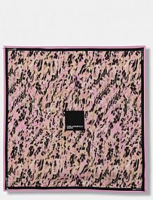 Chusta Karl Lagerfeld Jeans  różowa B1W33090