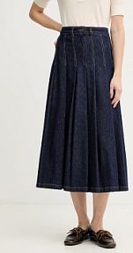 Spódnica jeansowa Weekend Max Mara  granatowa 2615101071600