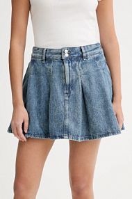 Spódnica Tommy Jeans  niebieska DW0DW21992