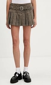 Spódnica The Ragged Priest  brązowa RPAW251057WV