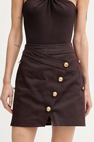 Spódnica Elisabetta Franchi  brązowa GO14161E2