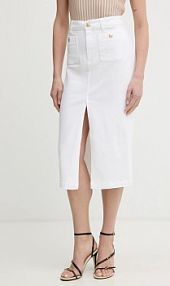 Spódnica jeansowa Liu Jo  biała UA6259.D0275