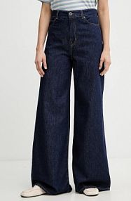 Jeansy Weekend Max Mara  granatowe damskie 2615181041600