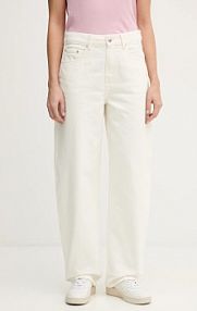 Jeansy Tommy Hilfiger  beżowe damskie WW0WW49500