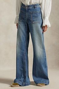 Jeansy Polo Ralph Lauren  niebieskie damskie 211A96155