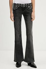 Jeansy The Ragged Priest  szare damskie RPAW251051DN