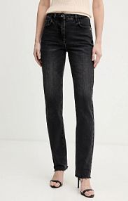 Jeansy PATRIZIA PEPE  czarne damskie 8P0828.D1WZN