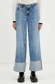 Jeansy Guess Jeans  niebieskie damskie W6RA2B.D5M5M