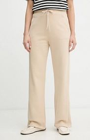 Spodnie dresowe Weekend Max Mara  beżowe damskie 2615781021600