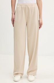 Spodnie dresowe Tommy Jeans  beżowe damskie DW0DW22633