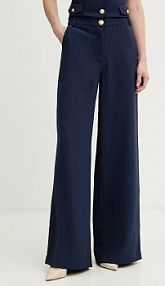 Spodnie eleganckie Marciano by Guess  granatowe damskie 6RGB10.7438A