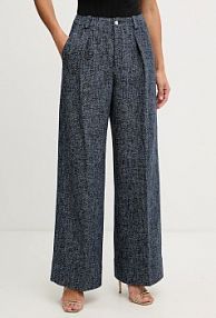 Spodnie eleganckie Boss Orange  granatowe damskie 50553824