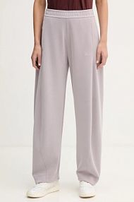 Spodnie dresowe Boss Orange  fioletowe damskie 50553457