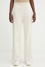 Spodnie dresowe Boss Orange  beżowe damskie 50554685