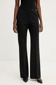 Spodnie eleganckie Boss  czarne damskie 50551907