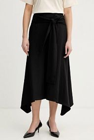 Spodnie eleganckie Boss  czarne damskie 50553676