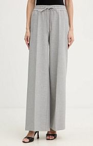 Spodnie eleganckie Boss  szare damskie 50559362